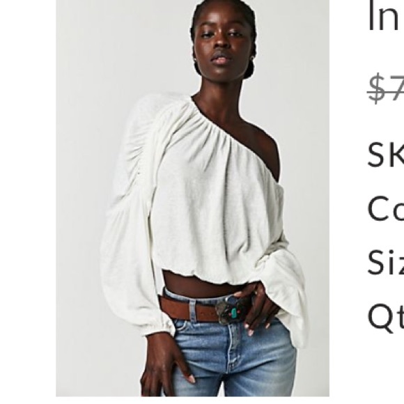 Free People In A Dream Top - Picture 1 of 8